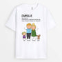 2499AFR1 t shirt definition de la famille personnalise