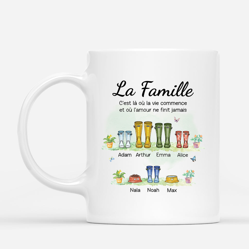 2500MFR1 mug la famille cest la ou la vie commence personnalise_88b84d21 4cf4 42d6 8e05 d4a7072ef0cb