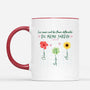 2501MFR2 mug les soeurs sont des fleurs differentes du meme jardin personnalise