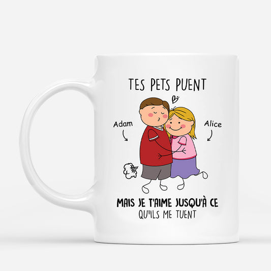 2504MFR1 mug tes pets puent mais je t_aime jusqu_a ce qu_ils me tueront personnalise_3bf5fd79 5f82 40c4 94a6 f7928f6f3117