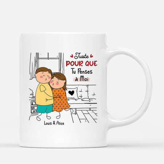 2505MFR1 mug juste pour que tu penses a moi personnalise