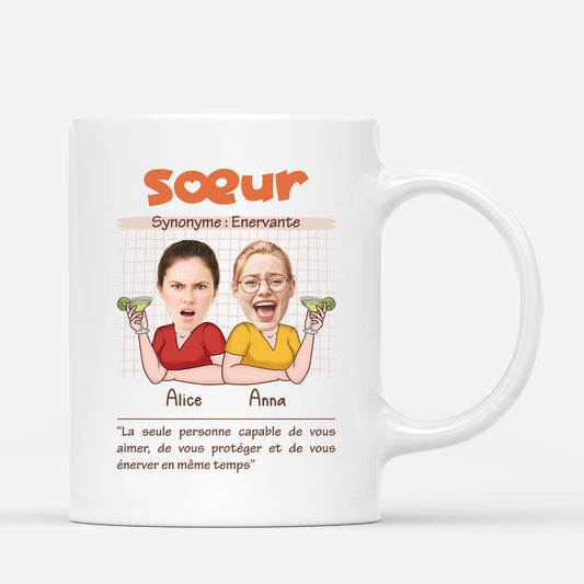 2508MFR1 mug soeur enervante personnalise