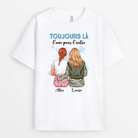 2515AFR1 t shirt toujours la lune pour lautre personnalise