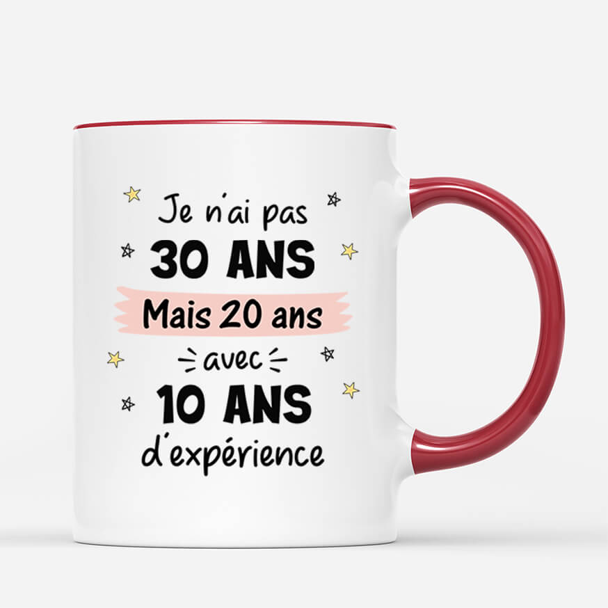 2527MFR3 mug je nai pas 65 ans jai 20 ans avec 45 ans dexperience personnalise_f1e44495 bddb 4e4f 9097 a8c248257d9a