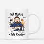 2531MFR1 mug tel maitre tels chats personnalise