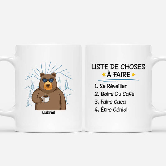 2532MFR1 mug liste de choses a faire version homme personnalise