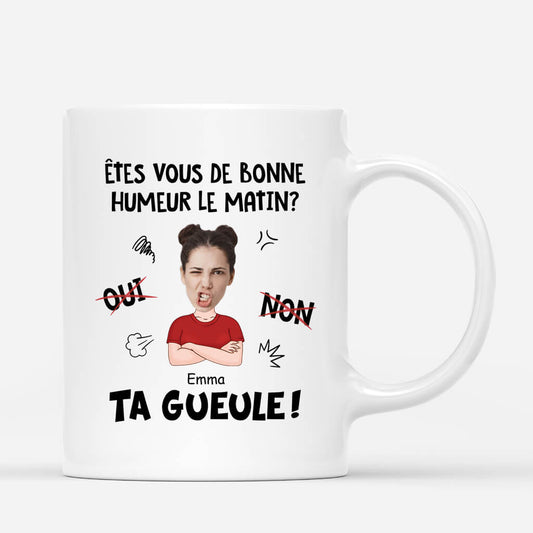 2533MFR1 mug etes vous de bonne humeur le martin femme personnalise