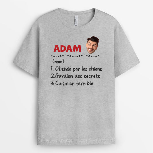 2534AFR2 t shirt ma definition version femme personnalise