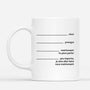 2542MFR3 mug peu important je dois aller maintenant version femme personnalise