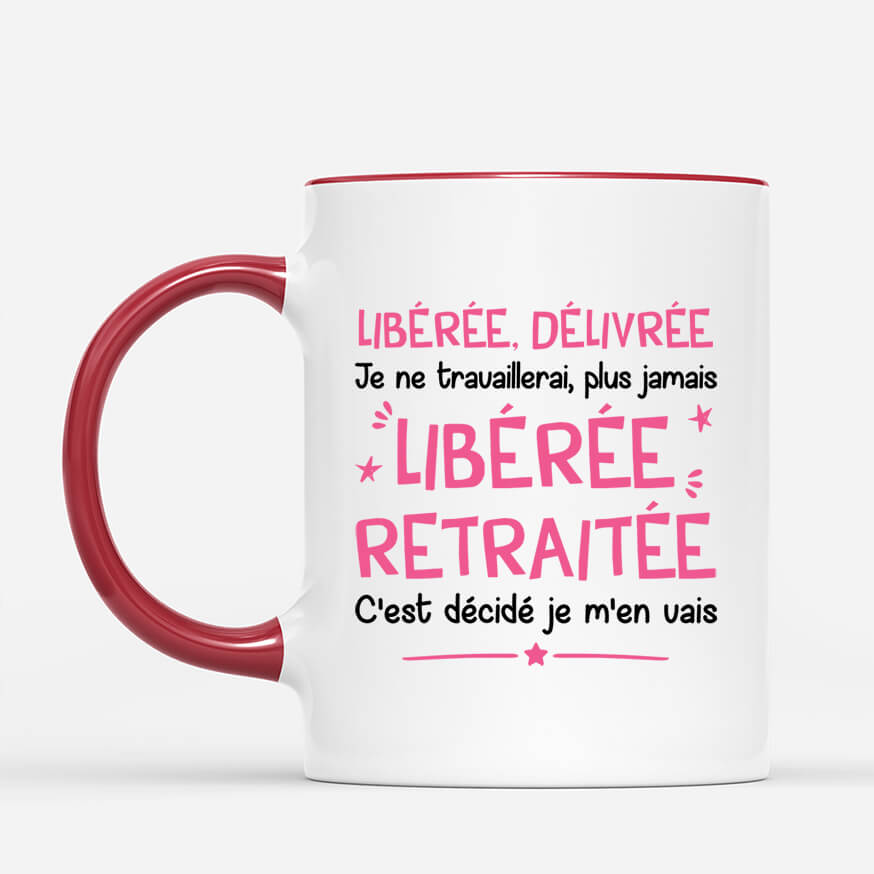 2546AFR3 mug liberee delivree retraitee personnalise