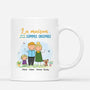 2563MFR1 mug la maison est la ou nous sommes ensemble personnalise