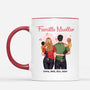 2565MFR2 mug famille avec coeurs personnalise