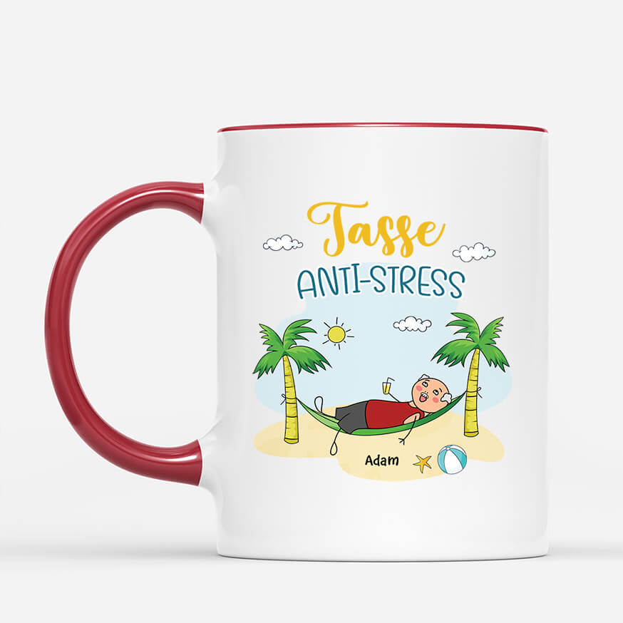 2577MFR2 mug tasse anti stress version femme personnalise