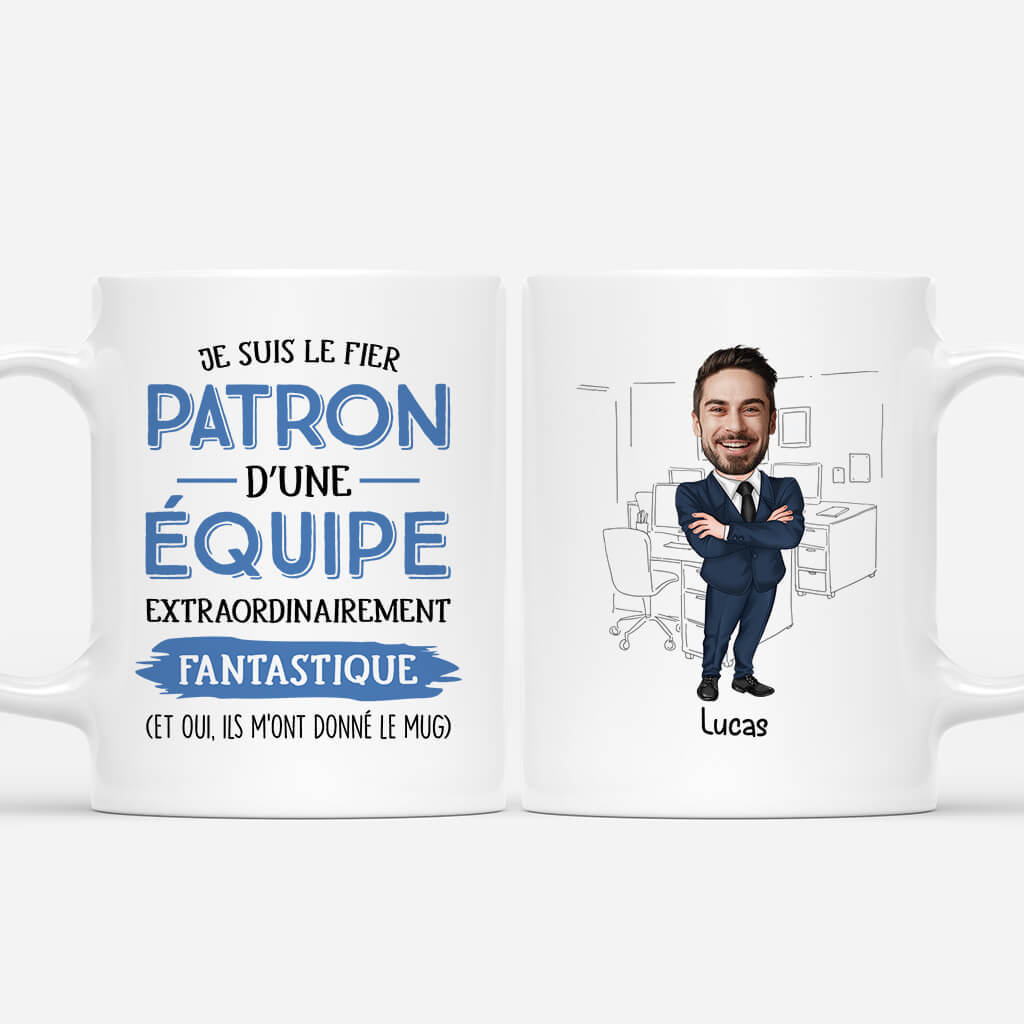 2584MFR1 mug je suis le fier patron dune equipe incroyablement fantastique personnalise_95ec94c1 5186 4f9d ab9c f0673055c5ea