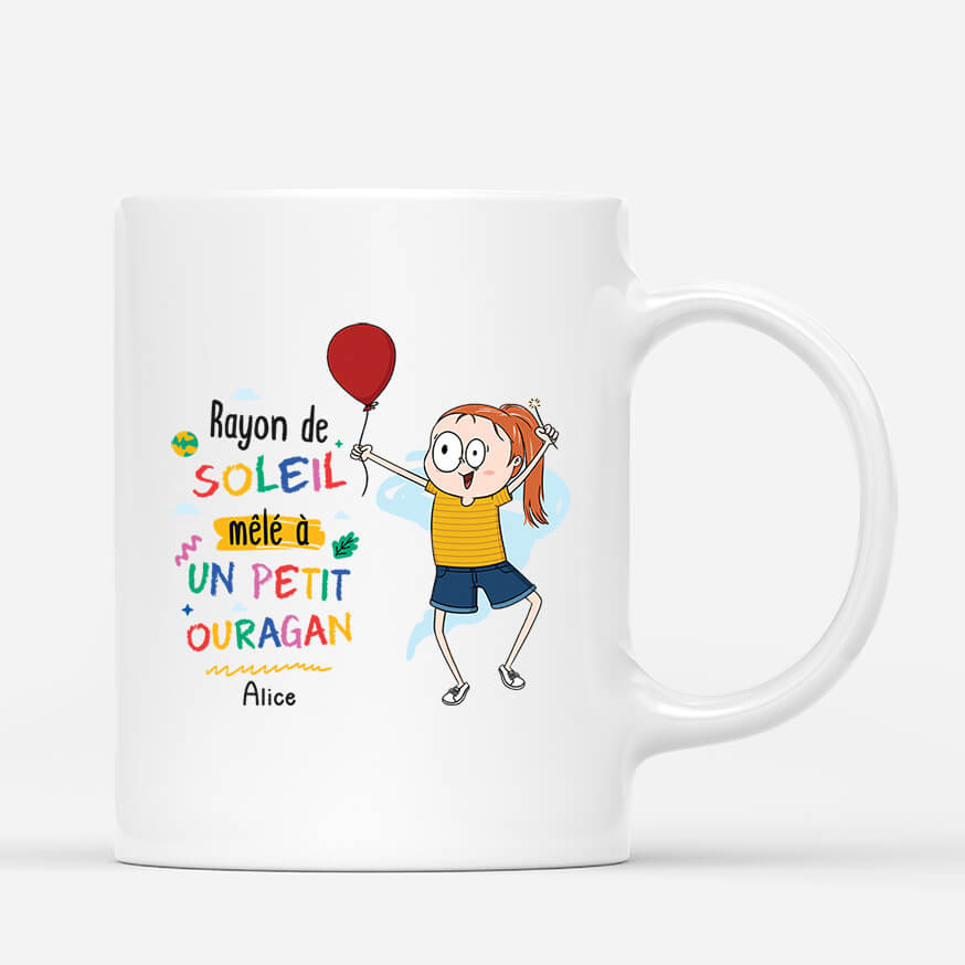 2600MFR1 mug rayon de soleil mele a un petit ouragan personnalise