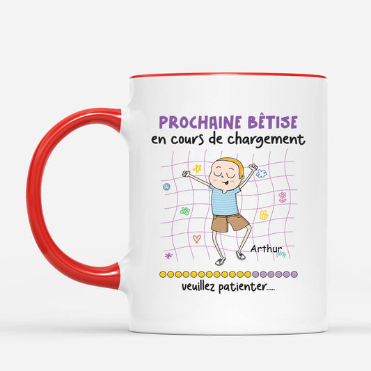 2610MFR2 mug prochaine betise personnalise