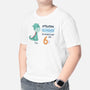 2611AFR2 t shirt attention le monde _ jai maintenant 6 ans personnalise