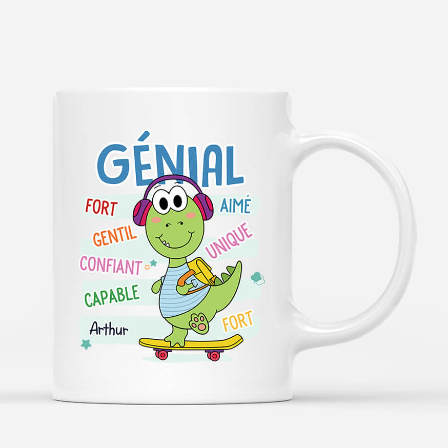 2616MFR1 mug definition denfant dinosaure personnalise