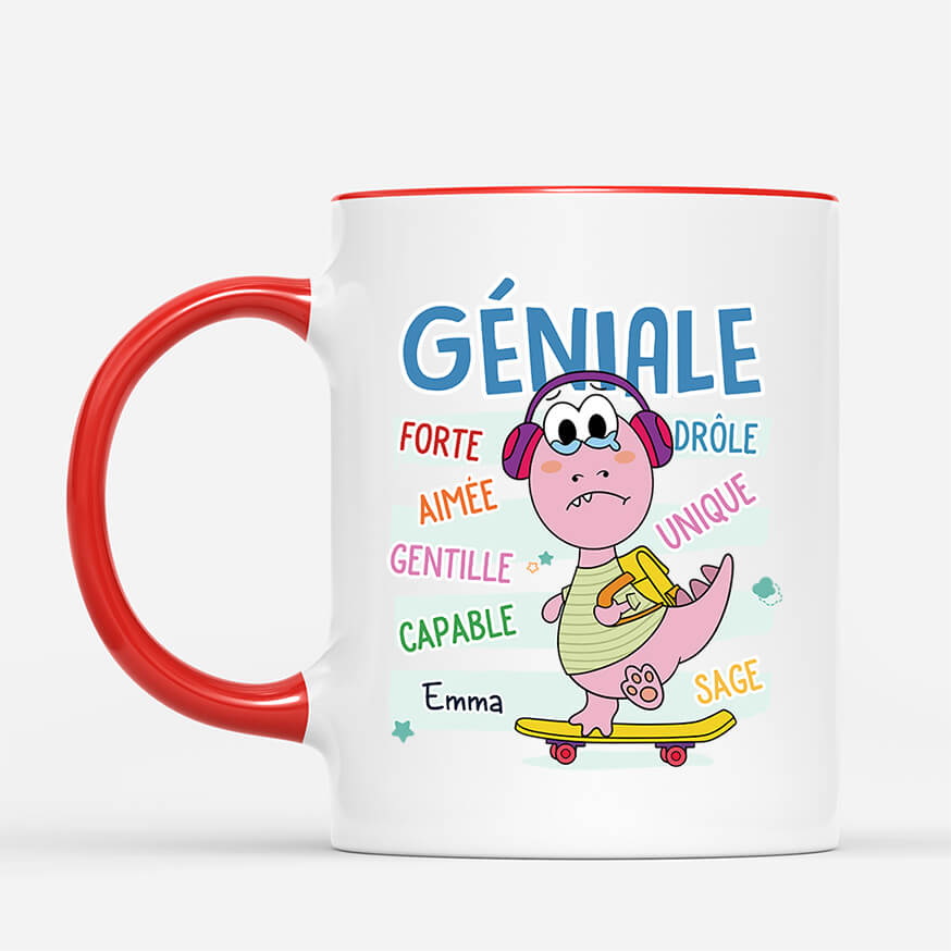 2616MFR2 mug definition denfant dinosaure personnalise