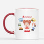 2620MFR2 mug enfant alphabet avec vehicules personnalise