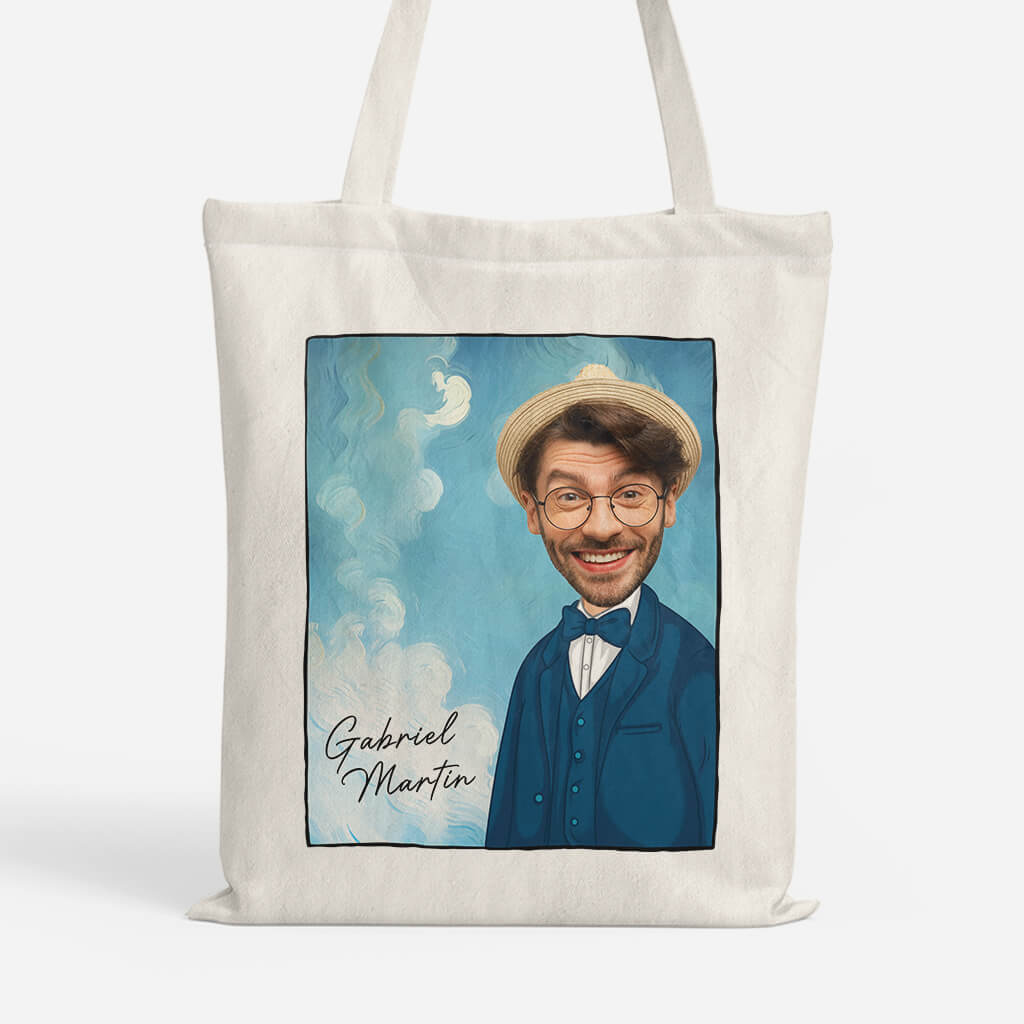 2629BFR1 tote bag dessin de van gogh version homme personnalise