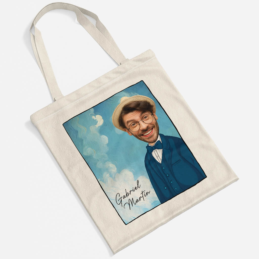 2629BFR2 tote bag dessin de van gogh version homme personnalise