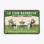 2649EFR1 le coin barbecue de  plaque pour maison exterieur