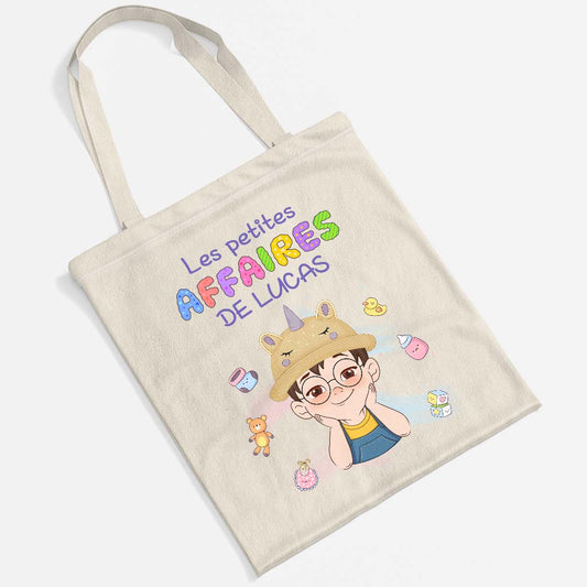 2651BFR2 les petites affaires de lucie  tote bag personnalise pour fille