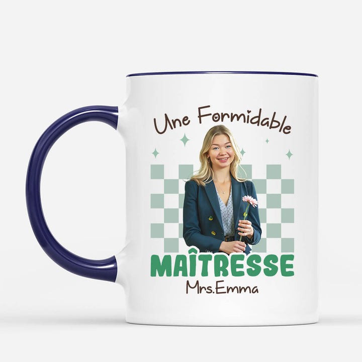 Mug Personnalisé Pour Professeur - Cadeau Anniversaire école - Editme