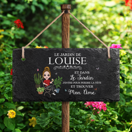 2679AFR2 plaque ardoise personnalisable decorative_ cadeau jardinage femme 2679ae8h8h