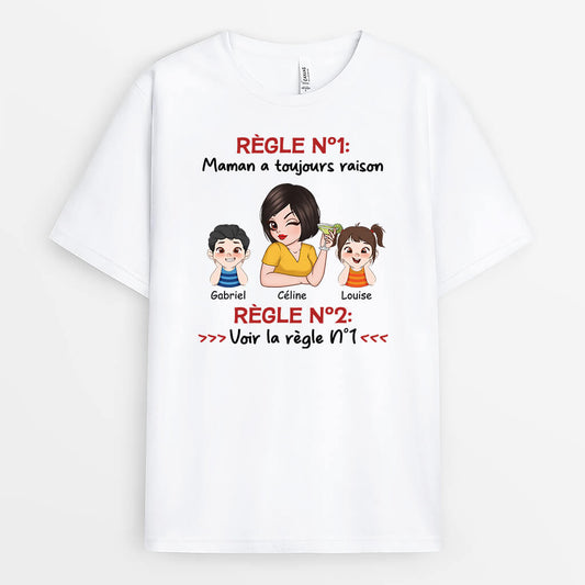 2719AFR1 maman a toujours raison t shirt maman personnalise_aad961aa baac 4b6a b0dc f6bd382bfd18