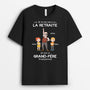 2739AFR1 je suis un papy professionnel qui danse  t shirt papy personnalise humour