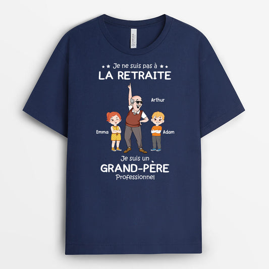 2739AFR2 je suis une mamie professionnelle qui danse  t shirt mamie personnalise humour