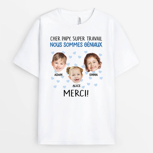 2744AFR1 chere maman super travail t shirt personnalise pour maman_70ce7980 b673 4d67 9685 10ef2851d0db