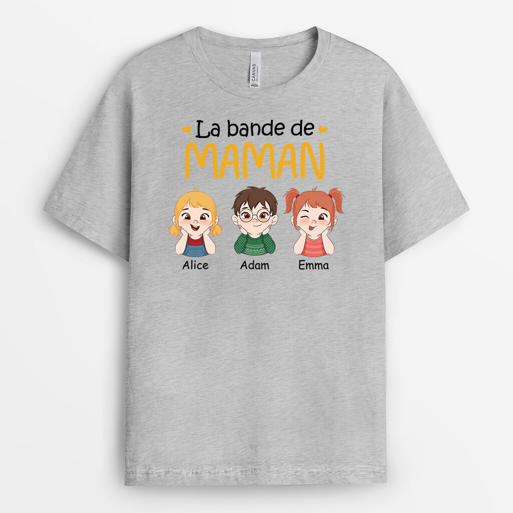 2747AFR2 la bande a papa la bande a papy version t shirt blanc tee shirt personnalise homme