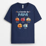 2762AFR2 la bande a maman mamie version citrouilles colorees t shirt personnalisable pour maman et mamie