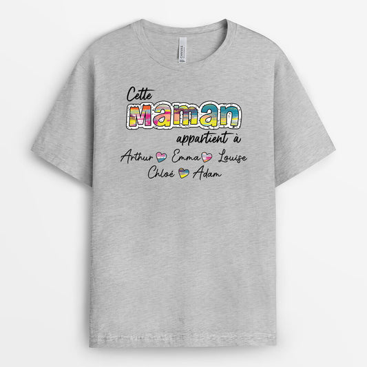 2766FR2 cette maman mamie appartient a version automne tee shirt femme personnalisable_5e167f8d f20f 4654 9a8b 3134a62bad55