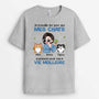 2775AFR2 je travaille dur pour mes chats tee shirt avec des chats