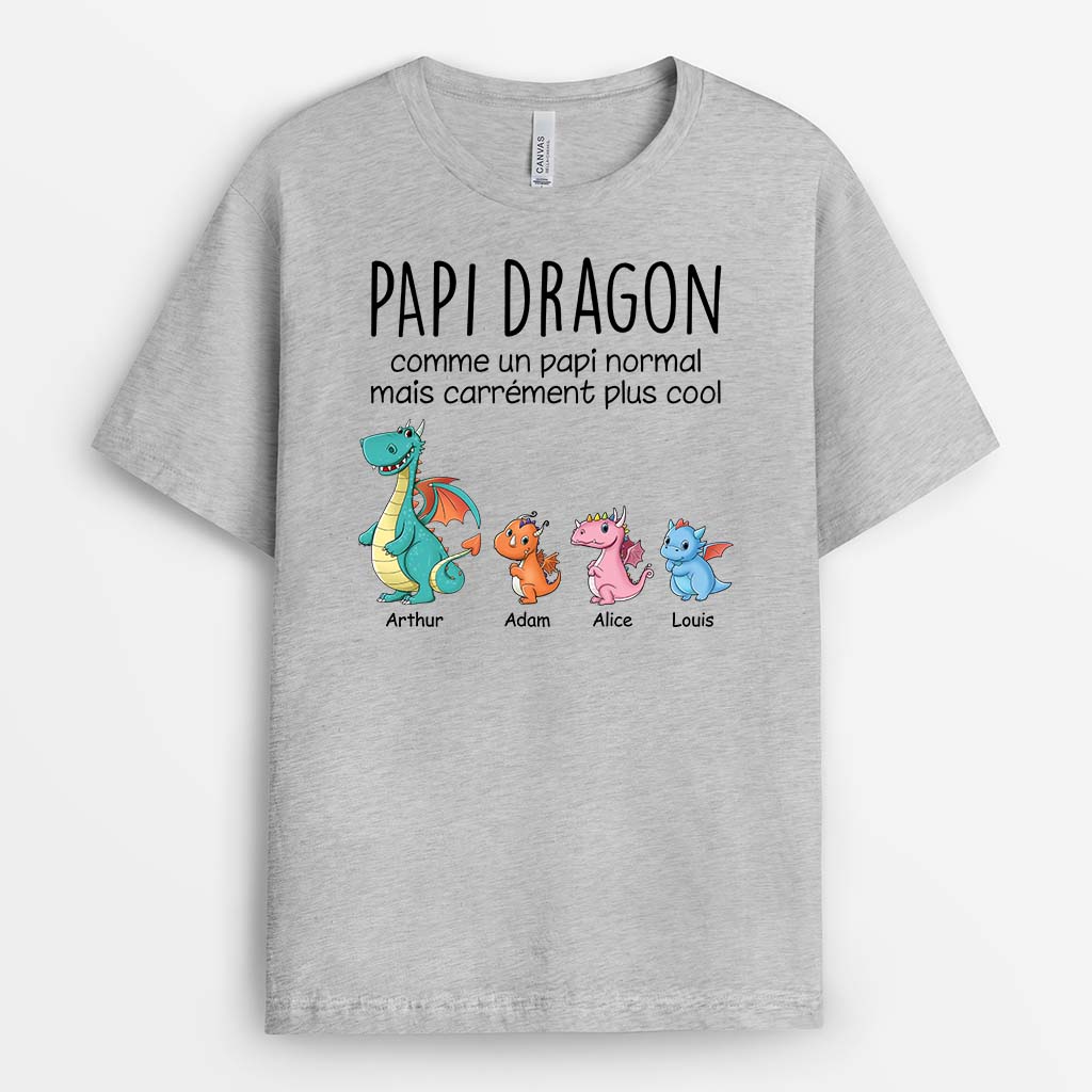 2783AFR2 papa papy dragon simple tee shirt homme pour papa et papy_85079d44 e789 4cbd a42e e43879f3bcfe