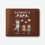 2793JFR1 portefeuille cuir personnalise la bande a papa dessin crayon 2793j