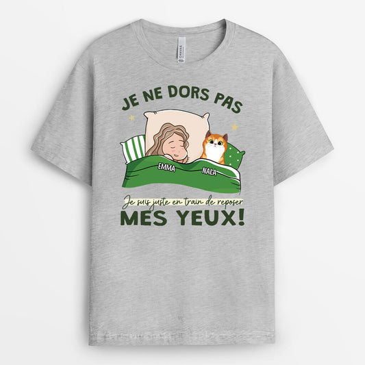 2811AFR2 je ne dors pas version chat t shirt personnalise humour avec chat_2235074a 92f3 4031 b5e6 59a4415a6775