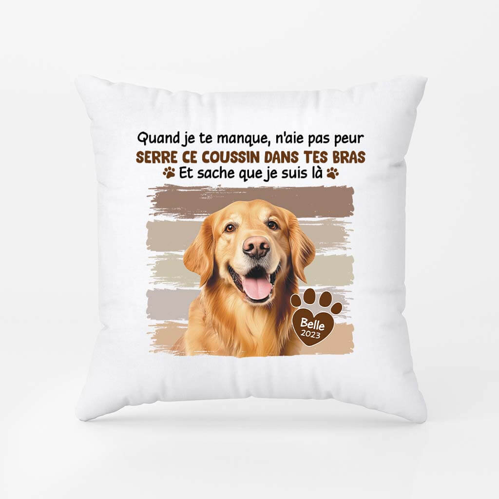 2820PFR2 quand je te manque version chat coussin chat personnalisable