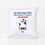 2826PFR1 mon derriere ta envoye un baiser version chat coussin chat personnalisable