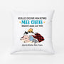 2827PFR2 mes chats etaient assis sur moi coussin motif chat personnalise