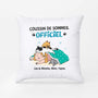 2831PFR1 coussin de sommeil officiel version chats paresseux coussin avec chat personnalise