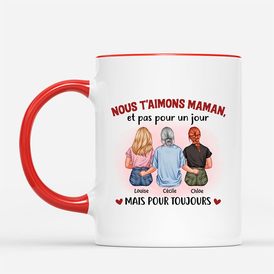 2834MFR2 mug personnalise je taime maman 2834m6v5a