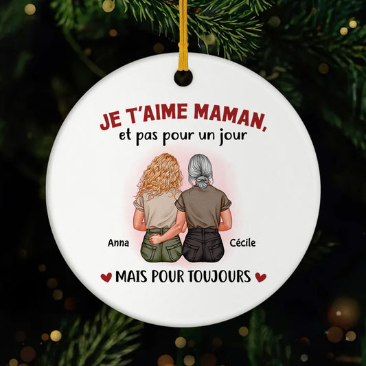 2834OFR1 ornement ceramique personnalise je taime maman 2834o6v5a