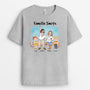 2860AFR2 famille de smith version ciel bleu tee shirt famille personnalise