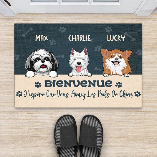 2898DFR2 jespere que vous aimez les poils de chien t shirt chien personnalise