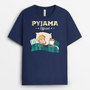 2917AFR2 pyjama officiel avec chat version sombre tee shirt chat personnalise_298bd97f 6c9f 4445 b20a 25e7bd0bc006
